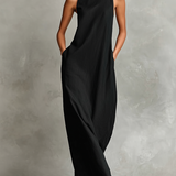 Edda | Vestido Maxi de Gola Alta
