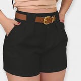 Visoki Pantaloni sa Plisiranjem