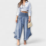 Jaya - Lepršave lanene pantalone