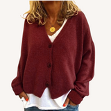 Margot | Cardigan Relaxado com Botões à Frente