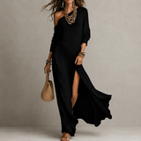 Serina | Vestido Fluido de Um Ombro