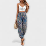 Escarlete - Pantalone sa etničkim grafikama