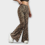 Francisca - Pantalone sa leopard print