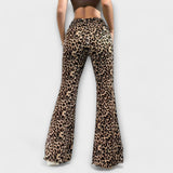 Francisca - Pantalone sa leopard print