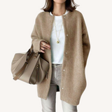 Adela | Cardigan Relaxado com Botões à Frente