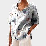 Flávia - Elegantni Top od Lanenog Materijala