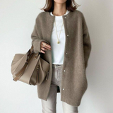 Adela | Cardigan Relaxado com Botões à Frente