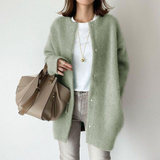 Adela | Cardigan Relaxado com Botões à Frente