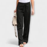 Lorena - Lagane lanene pantalone