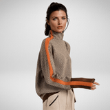 Clemência - Pull Col Roulé Elegante