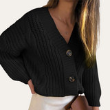 Wynne | Cardigan de Malha em Corda Aconchegante