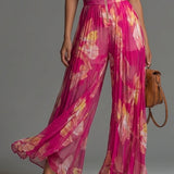 Fleur | Macacão Floral Plissado