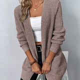 Patricia | Cardigan de Malha Waffle