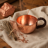 Caneca de Cobre Martelada à Mão