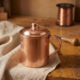 Caneca de Cobre Martelada à Mão Margit