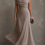 Jenna | Vestido Maxi Drapado