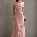 Jenna | Vestido Maxi Drapado