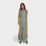 Filipa - Colete + Vestido Longo com Decote em V